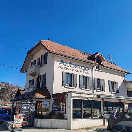 Auberge Du Chateau De Joux La Cluse-et-Mijoux ภายนอก รูปภาพ