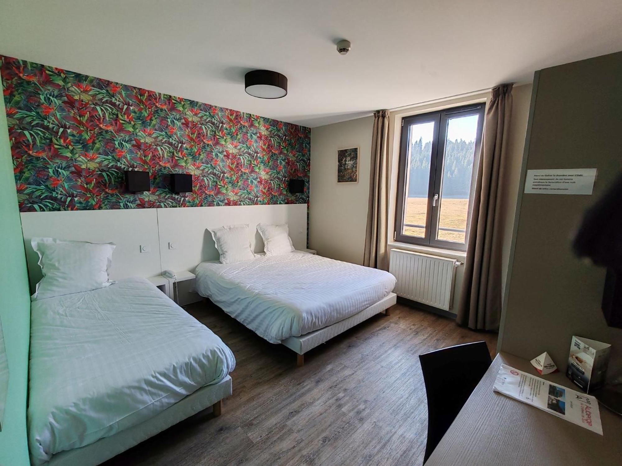 Auberge Du Chateau De Joux La Cluse-et-Mijoux ภายนอก รูปภาพ